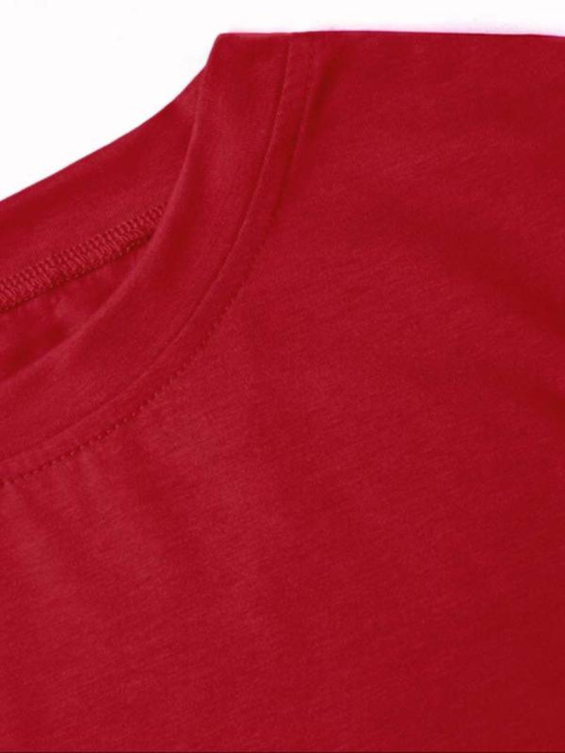 【Plus Size】 Letter Print round Neck Tee, Casual Short Sleeve Crew Neck T-Shirt for Daily Wear, Women Clothing for All Seasons